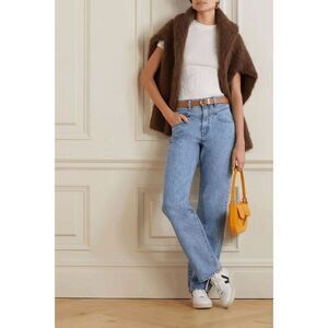 SLVRLAKE Brooklyn Jeans size 29 High Rise Straight Lost‎ Lover Double Yoke $289